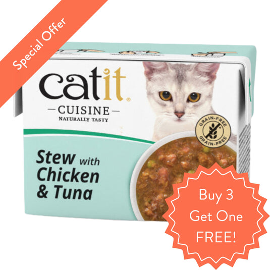 Catit Stew with Chicken & Tuna 95g