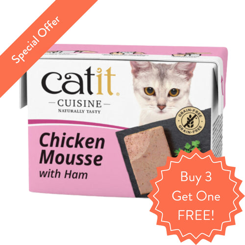 Catit Chicken with Ham Mousse 90g