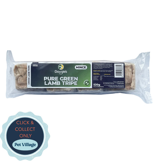 Dougies Pure Green Lamb Tripe Mince 520g