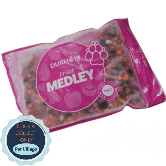 Durham Fruit Medley 1kg – Premium Frozen Fruit Mix for Dogs
