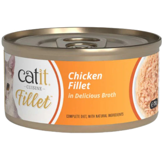 Catit Cuisine Chicken Fillet In Broth 75g