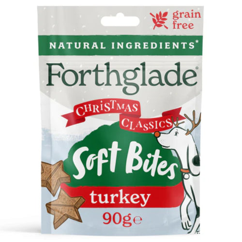 Forthglade Turkey & Cranberry Soft Bites Dog Treats 90g