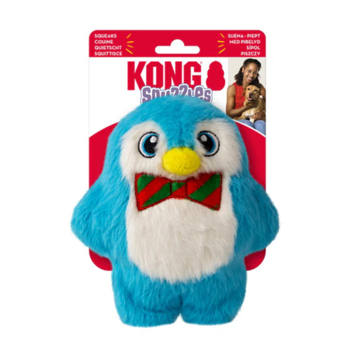KONG Holiday Snuzzles Penguin Dog Toy Small