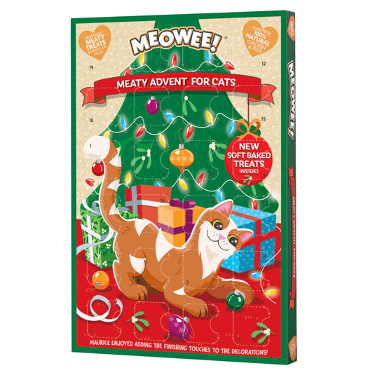 Meowee 24 Cat Treat Advent Calendar
