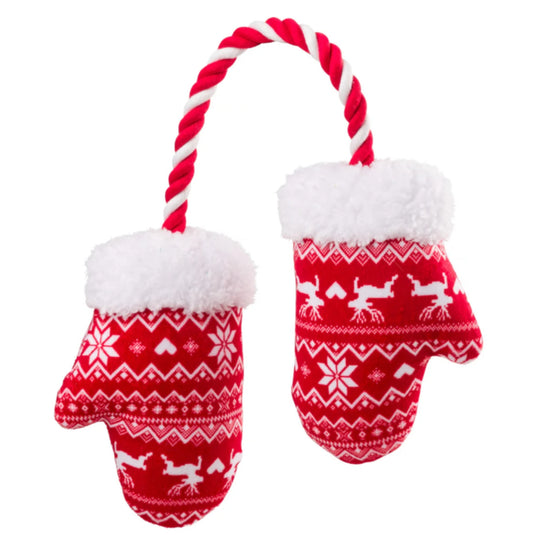(X) House Of Paws Mittens On Rope