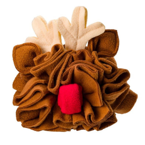 House of Paws Reindeer Snuffle Ball Dog Toy