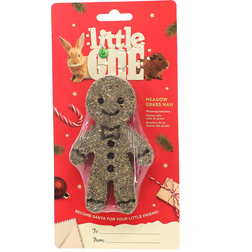 Little One Meadow Grass man Christmas Treat-Toy 55gr