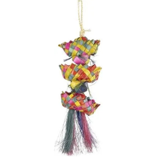 Cube Stacker Pinata Bird Toy – Colourful Hanging Foraging & Chew Toy for Parrots