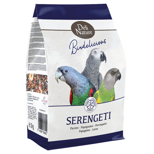 Deli Nature Birdelicious Serengeti complete food for African parrots