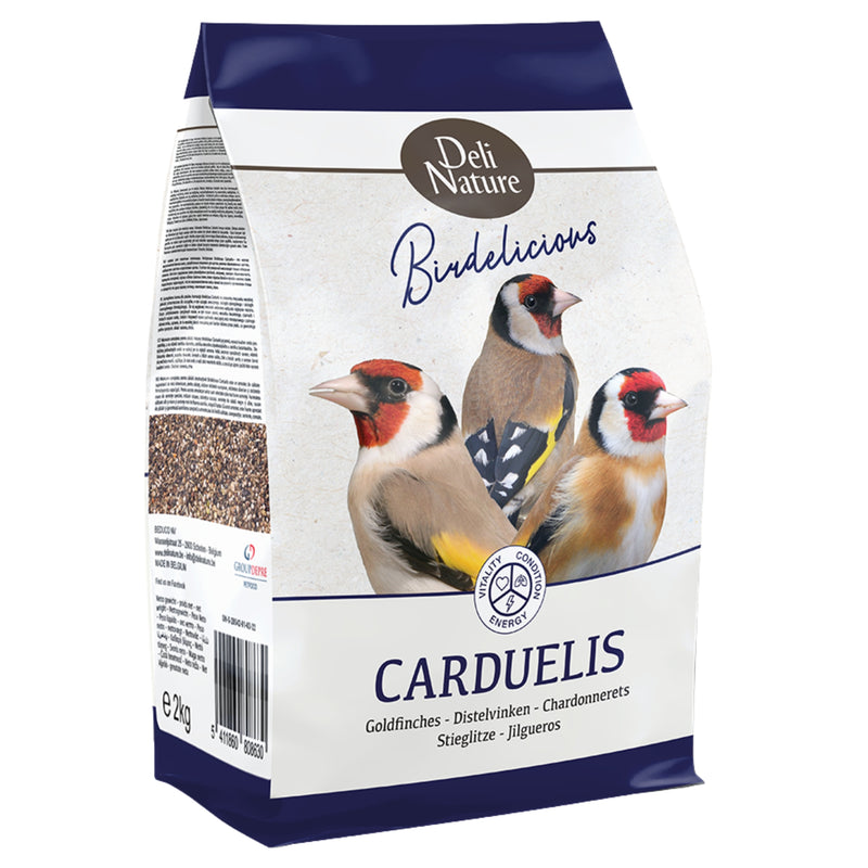 Load image into Gallery viewer, Deli Nature Birdelicious Goldfinches complete food
