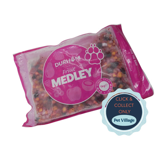 Durham Fruit Medley 1kg – Premium Frozen Fruit Mix for Dogs