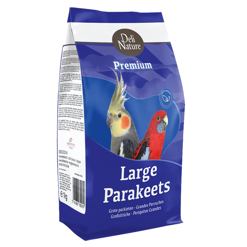 Load image into Gallery viewer, Deli Nature Large Parakeet premium seed mix for large parakeets
