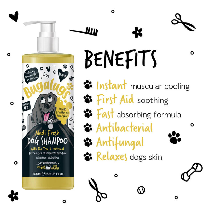 Load image into Gallery viewer, Bugalugs Medi Fresh Shampoo 500ml
