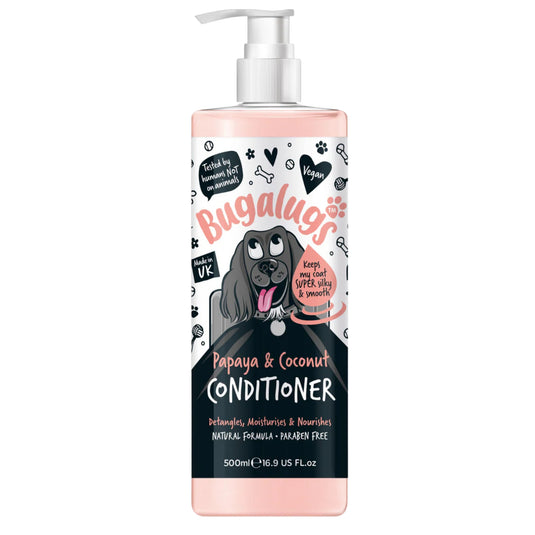 Bugalugs Papaya & Coconut Dog Conditioner 500ml