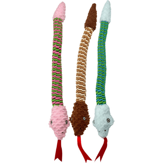 Hem & Boo Bungee Snake dog toy