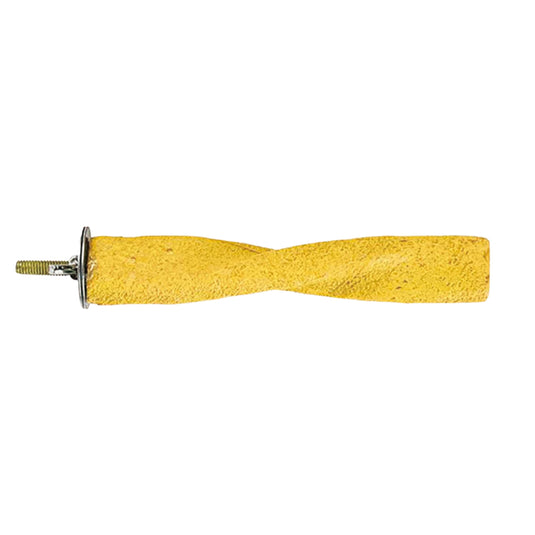 Twisted Cement Perch Small for pet birds
