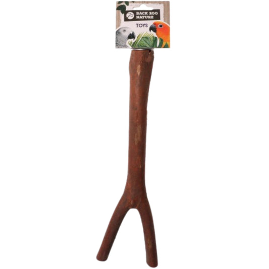 Wooden Y perch 40cm for pet birds
