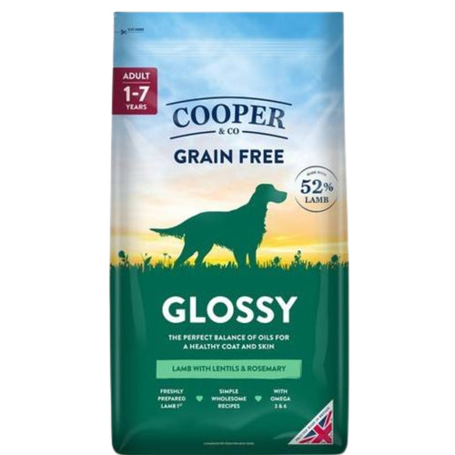 Cooper & Co Glossy Adult Dry Dog Food - Lamb with Lentils & Rosemary - 10kg