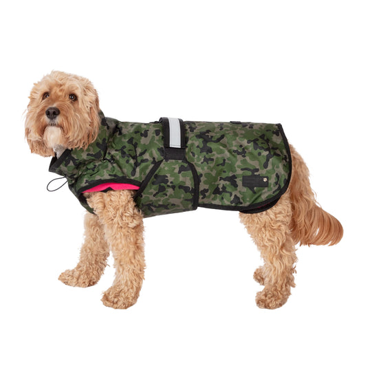 Danish Design 3in1 Camo/Pink Dog Coat