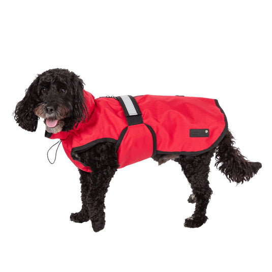 Danish Design 3in1 Red Dog Coat