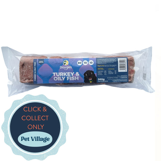 Dougies Turkey & Oily 80/10/10 560g