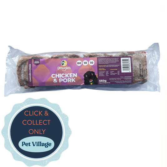 Dougies Chicken & Pork 80/10/10 560g