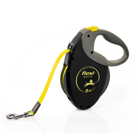 Flexi Giant Professional Tape Black Dog Lead