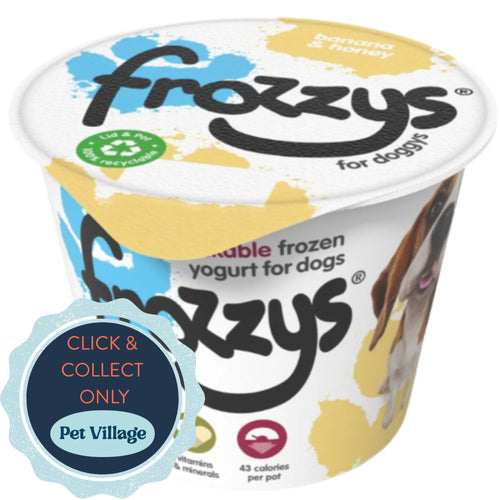 Frozzys Frozen Yoghurt for Dogs - Banana & Honey Flavour 85g