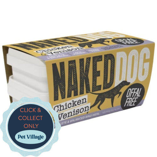 Naked Dog Offal Free Chicken & Venison 2 x 500g