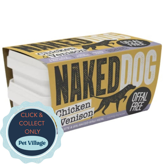 Naked Dog Offal Free Chicken & Venison 2 x 500g