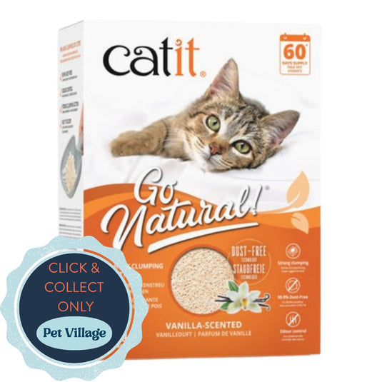 Catit Vanilla Scented Clumping Cat Litter 5.6kg
