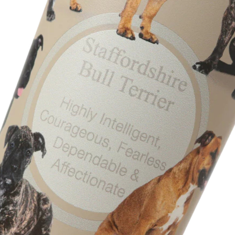 Load image into Gallery viewer, George Barclay Staffordshire Bull Terrier Tumbler For Hot &amp; Cold Drinks 500ml

