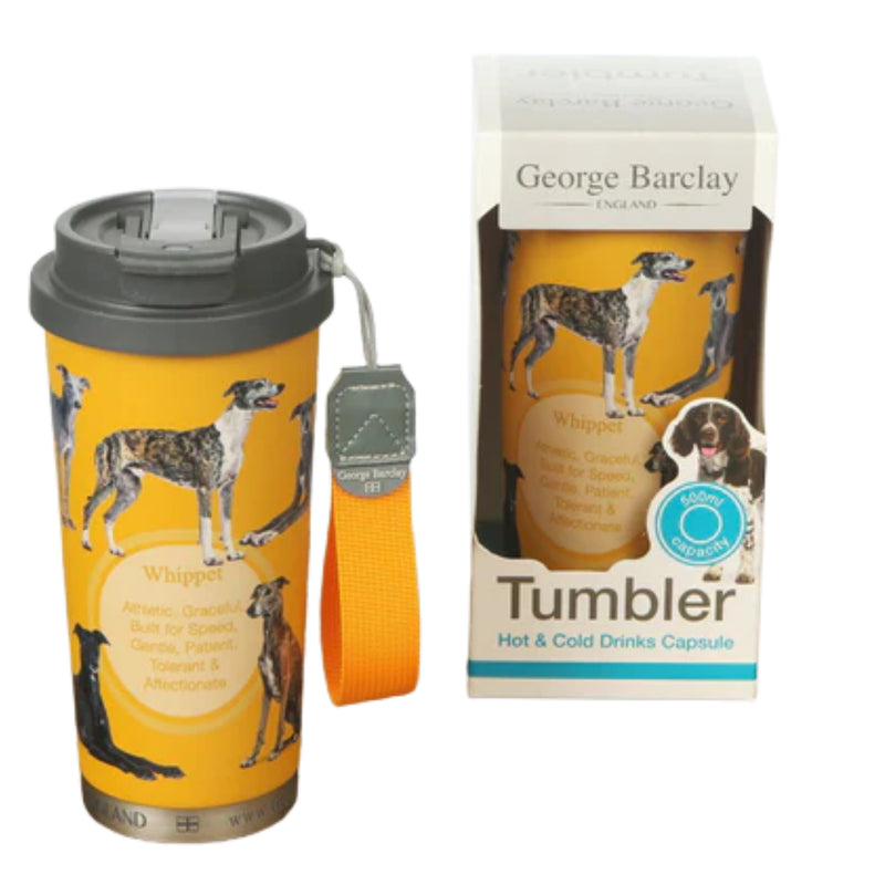 Load image into Gallery viewer, George Barclay Whippet Tumbler For Hot &amp; Cold Drinks 500ml
