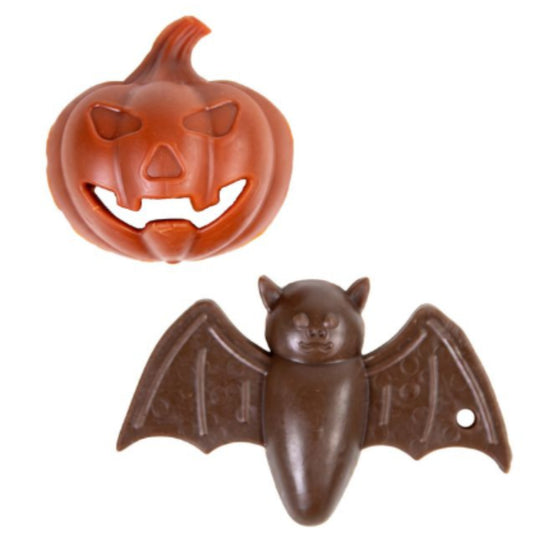 Rosewood Assorted Halloween Spooky Pumpkin & Bat Chews Loose Dog Treat 40g