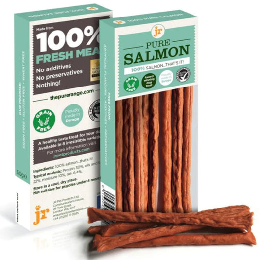 JR Pure Salmon Sticks 50g