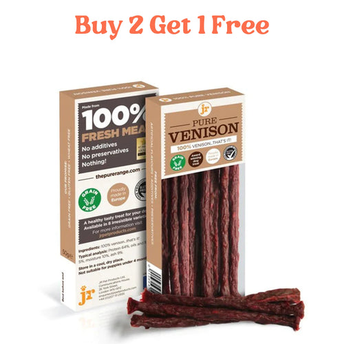 JR Pure Venison Sticks 50g