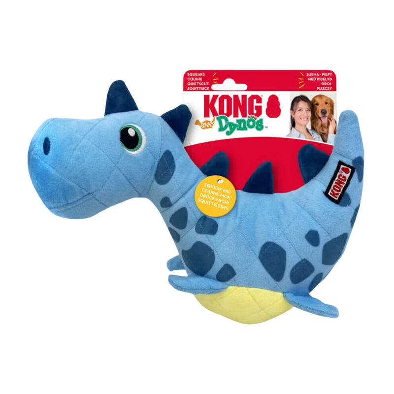 Load image into Gallery viewer, KONG Roar Dyno Squeaky Dog Toy – Durable dog toy with squeaky roar sound, perfect for interactive play and fetch.
