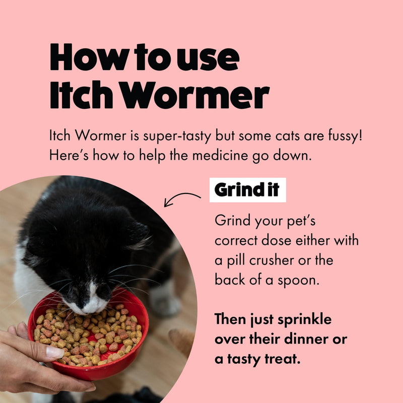 Load image into Gallery viewer, Itch Cat Wormer Tablets – 2 Pack
