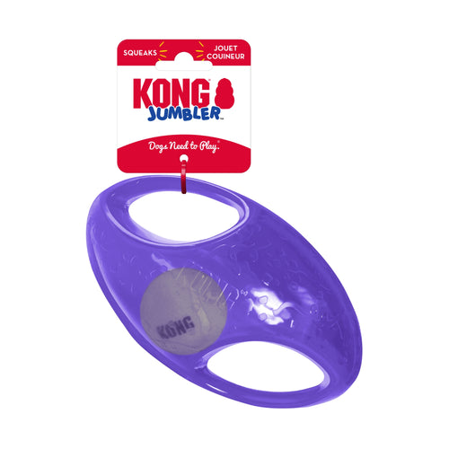 KONG Jumbler Football Dog Toy Medium Large
