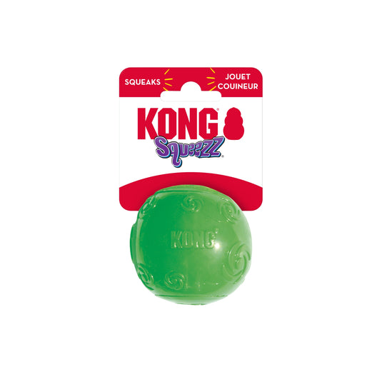 KONG Squeezz Ball Medium Durable Dog Toy
