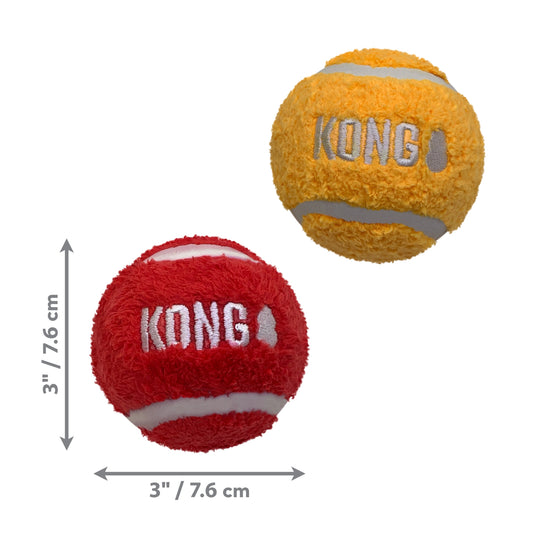 KONG Sport Softies Balls – 2 Pack Large