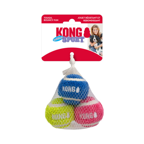 KONG Sport Softies Balls 3 Pack Small and Medium for Dogs