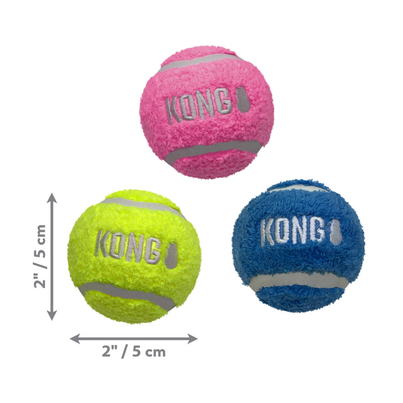 Load image into Gallery viewer, KONG Sport Softies Balls – 3 Pack Small &amp; Medium
