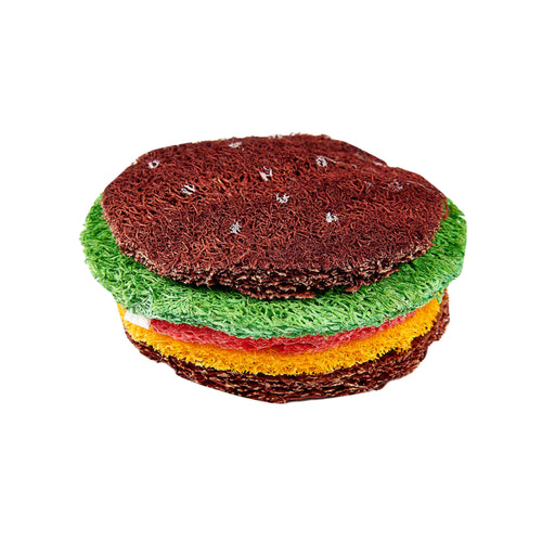 Burger Small Bird Toy for Foraging and Play