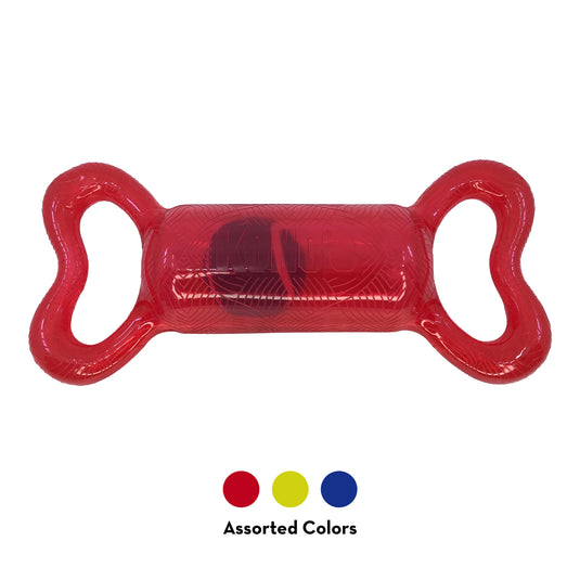 KONG Tug Jumbler Assorted Dog Toy – Interactive Tug & Fetch