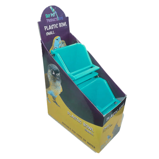 Plastic Bird Feeding Bowl – Small, Medium & Large