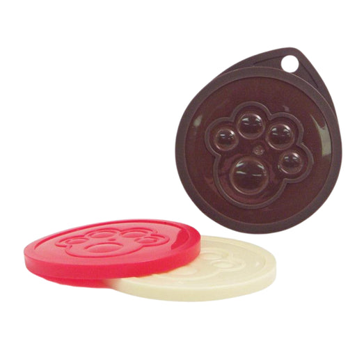 Rosewood Plastic Small Pet Food Can Covers Assorted