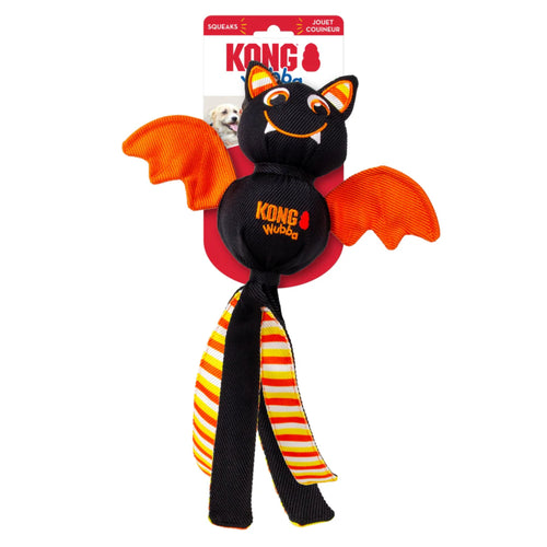 KONG Halloween Wubba Ballistic Bat Dog Toy