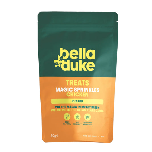 Bella & Duke Magic Sprinkles Chicken Reward Treats – 30g for dogs and cats