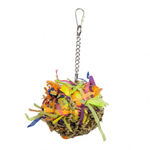 Back Zoo Nature Super Shredding Ball Small – natural chew toy for small pets